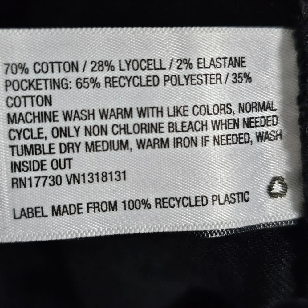 Universal Thread Women's Jeans Size 6 Black High Rise Straight Stretch‎ 444226